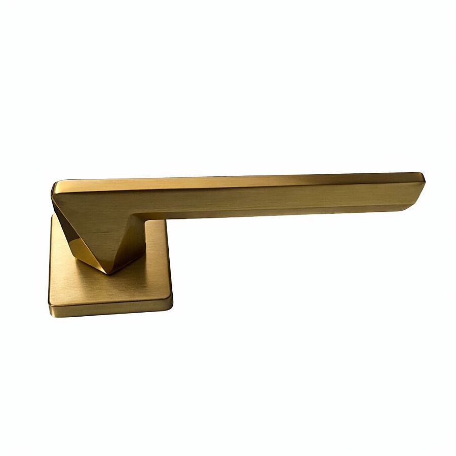 Zmk Kare Rozetli Prizma Kapı Kolu Skoç Titanyum Erlux Wc(Artemis)