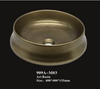 PRIMA.909AM03GLOSSY Antik Tezgah Üstü Lavabo