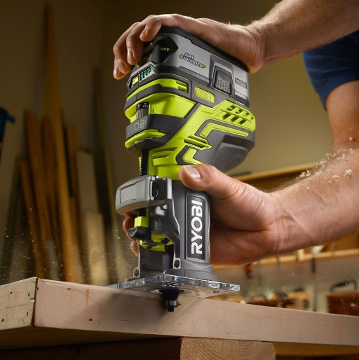R18TR-0 18V Şarjlı Formika Traşlama Makinesi (Aküsüz) RYOBI