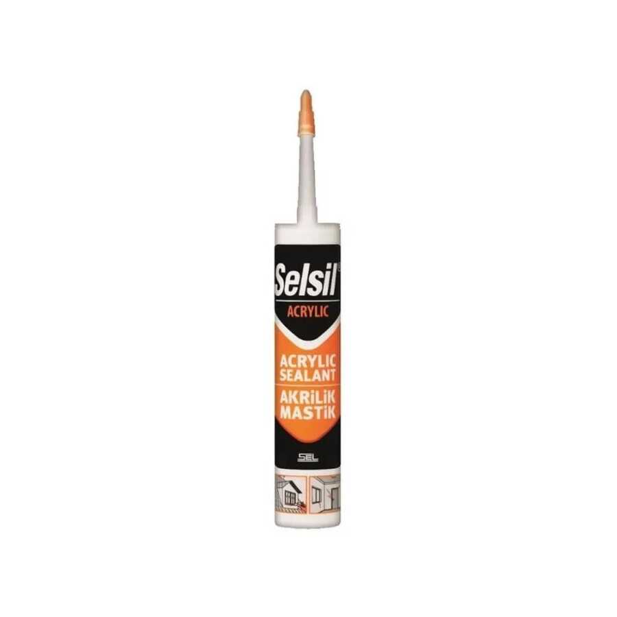SELSİL ACRYLIC 500 GR BEYAZ STROFOR YAPIŞ. STRAFOR