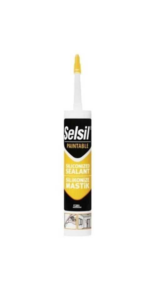 SELSİL SİLİKONİZE MASTİK KAHVE 500 GR