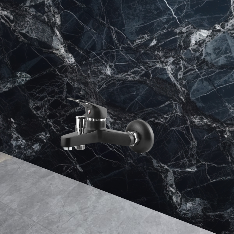 CONVEX MİX BANYO BATARYASI (SİYAH KROM) 6004 S