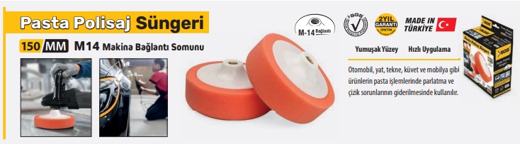 SGS 294 OTO PASTA SÜNGERİ