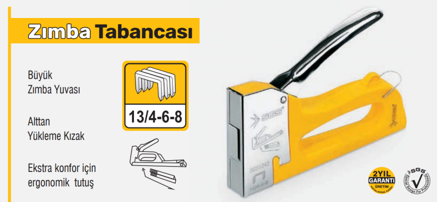 SGS 1042 ZIMBA TABANCASI 13/4*6*8