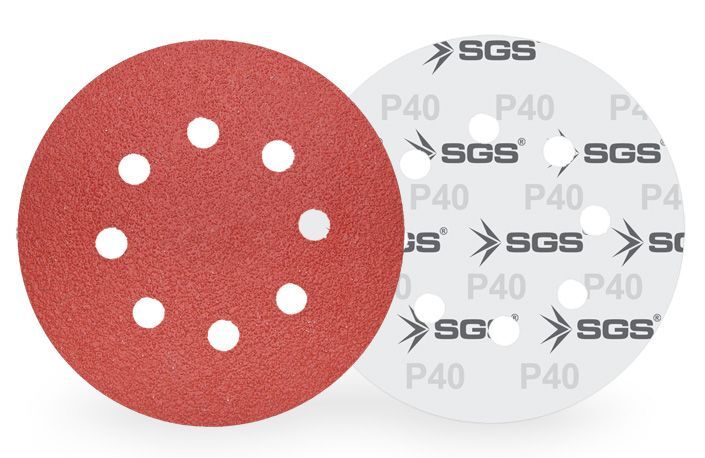 SGS-429 Cırtlı Zımp. AO 150mm 120Kum 6 Delikli