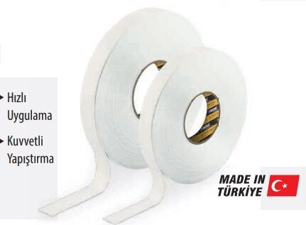 SGS 1235 ÇİFT TARAFLI KÖPÜK BANT 25 MM 20 METRE