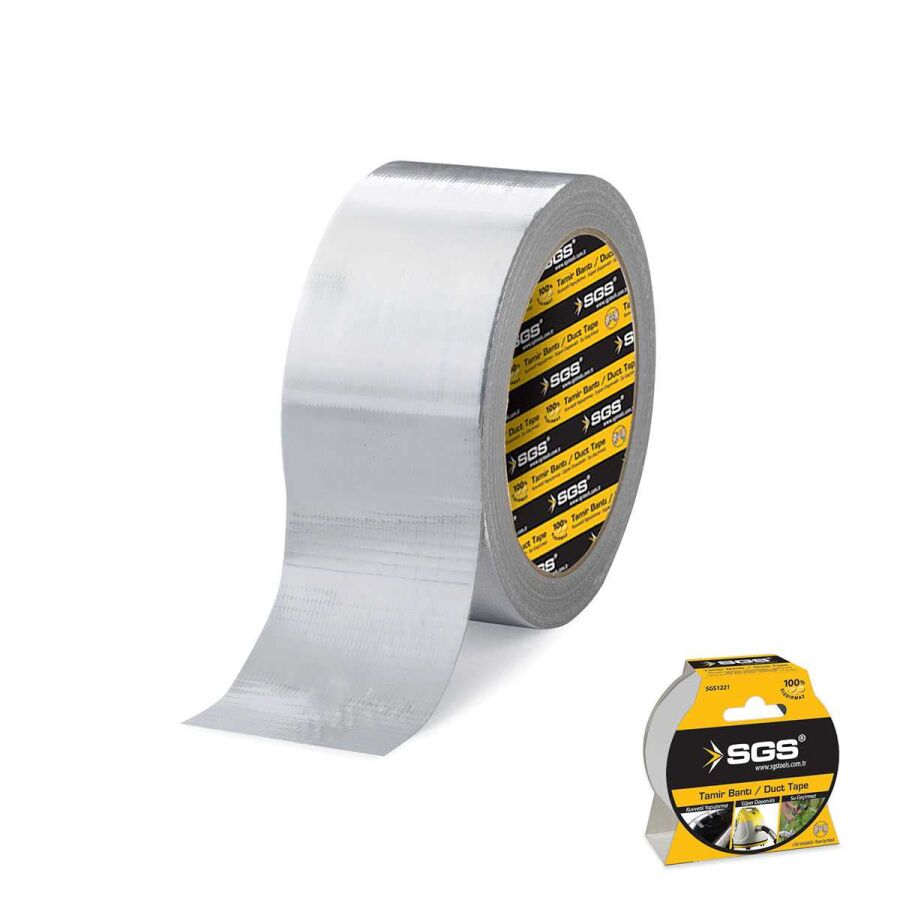 SGS Tamir Bandı Gri 48mm 10mt