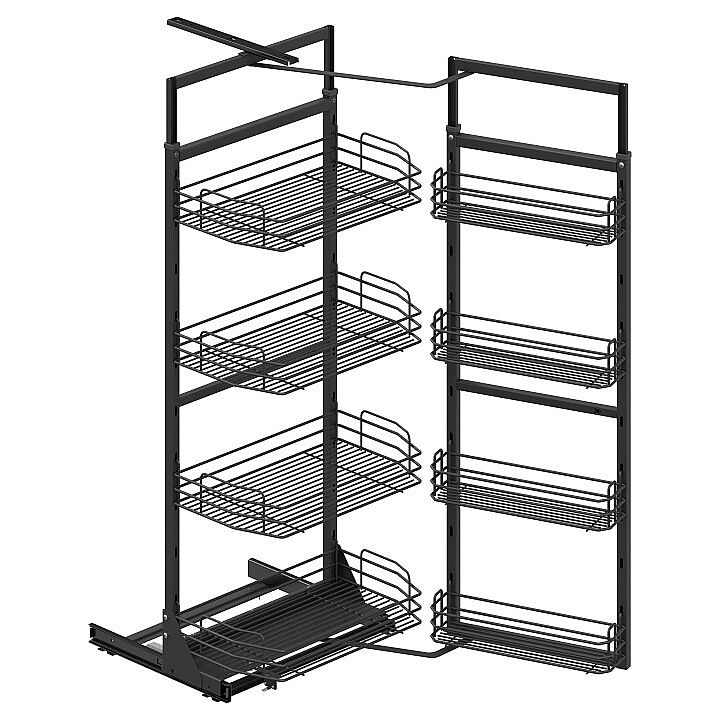 Starax S-1228-A İkiz Kiler 170*185*60cm Antrasit