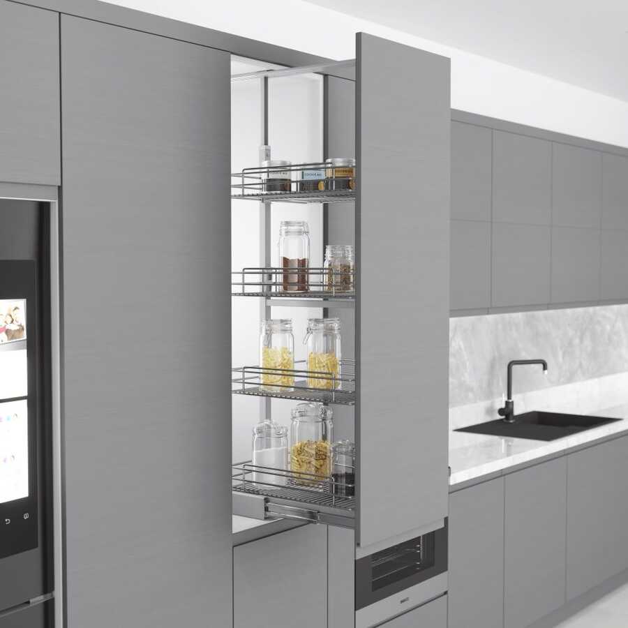 Starax 1803-Teleskopik Kiler Bilyalı Raylı 125*140 40 cm