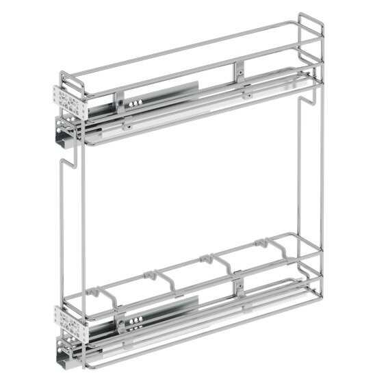 Starax S-2421 Tandem Blum Raylı Şişelik Tek Açılım Sağ 15cm