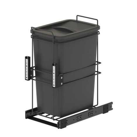 Starax S-2591-A Kapağa Monte Çöp Kovası 35 lt Antrasit