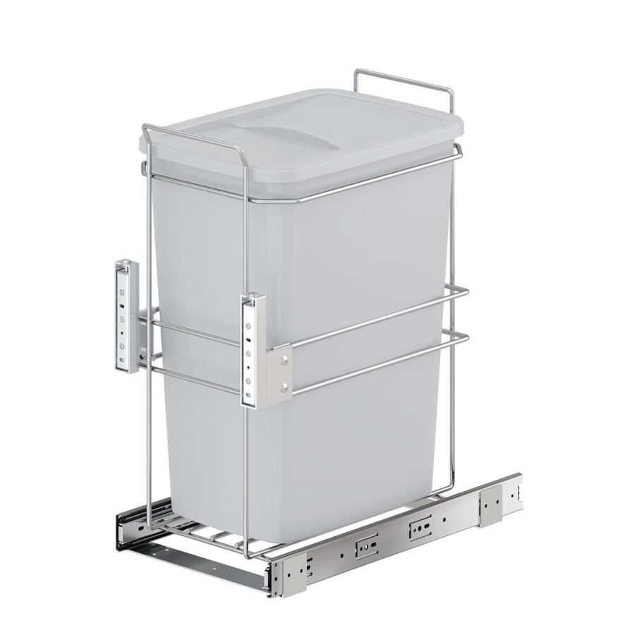 Starax S-2591-G Kapağa Monte Çöp Kovası 35 lt Gri