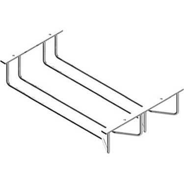 Starax S-4016-C Kadeh Askısı (2 Bölmeli) 23,5x35,5 cm