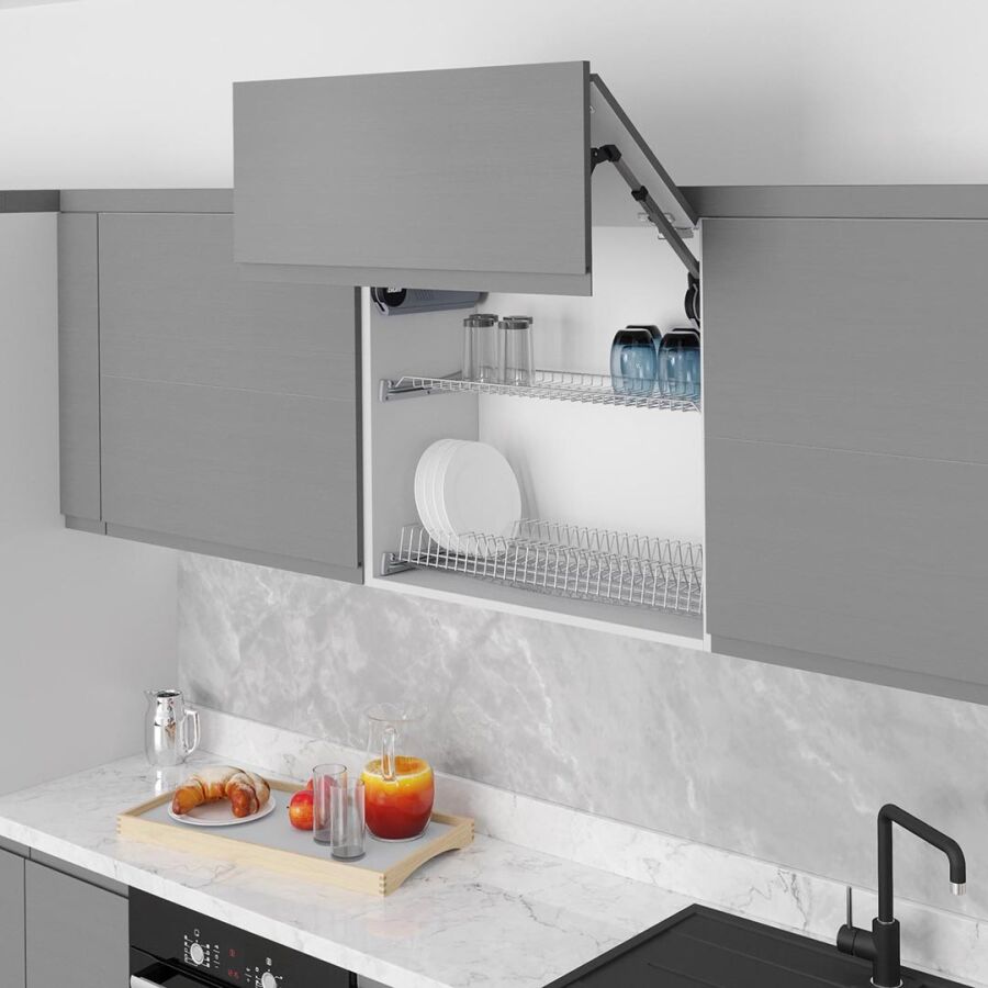 Starax S-5164-C Plastik Tepsili Bardaklık Seti 70 cm