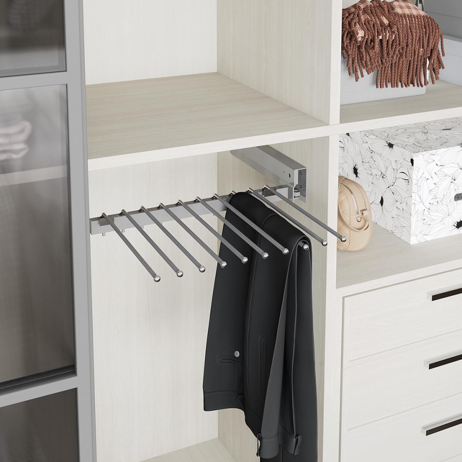 Starax S-6035-G Raylı Pantolon Askısı ÜK