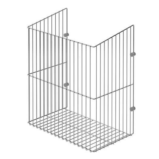 Starax S-8013 Kapağa Monte Çamaşır Sepeti 33*25*45*50