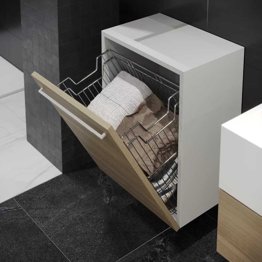 Starax S-8114-Askılı Çamaşır Sepeti-38*29*50cm