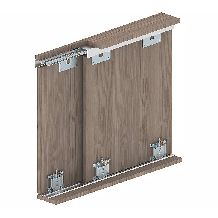 L-1258 LC 58 35 ç Sürgülü Kapak Mekanizması 1 kapaklık set