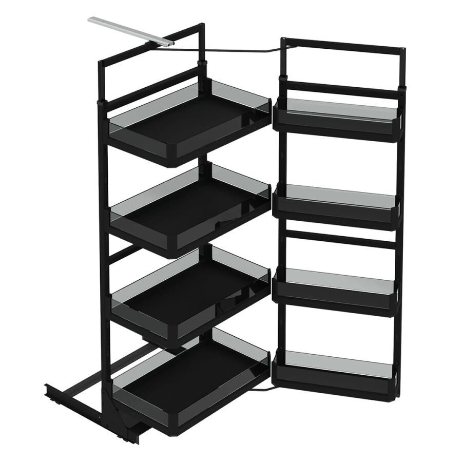 Starax S-1222-P-A İkiz Kiler Premium Antrasit 125-140 60 cm