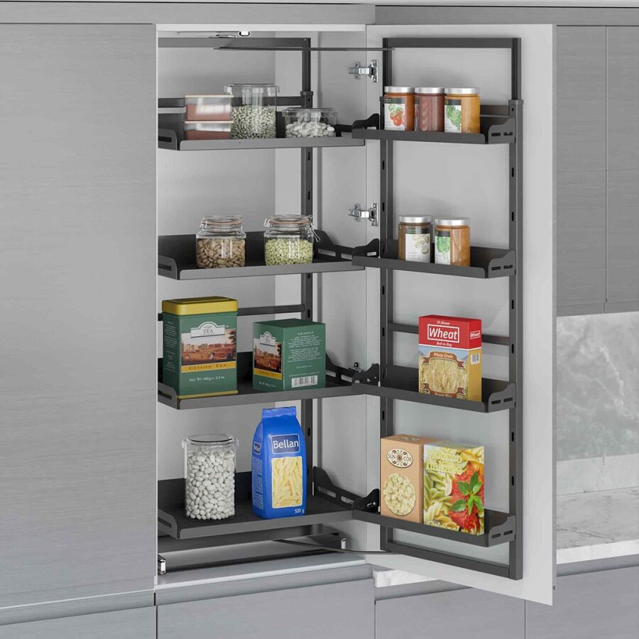 Starax S-1222-US-A İkiz Kiler Unigue Slim Antrasit 125-140 60 cm