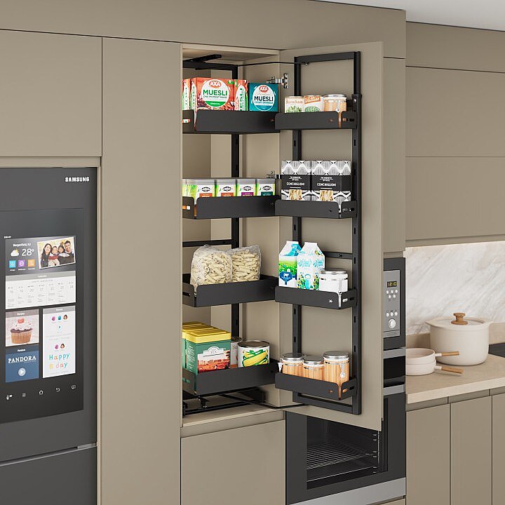 Starax S-1223-UB-A İkizler Kiler Unique Box Antrasit 140-155 45cm Antrasit