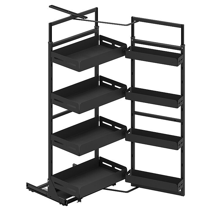 Starax S-1223-UB-A İkizler Kiler Unique Box Antrasit 140-155 45cm Antrasit