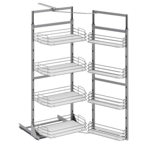 Starax S-1242 125 140 60 cm Ahşap Tabanlı İkiz Kiler