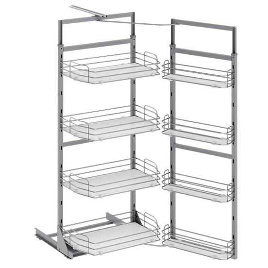 Starax S-1250 Ahşap Tabanlı İkiz Kiler 185-200 60cm