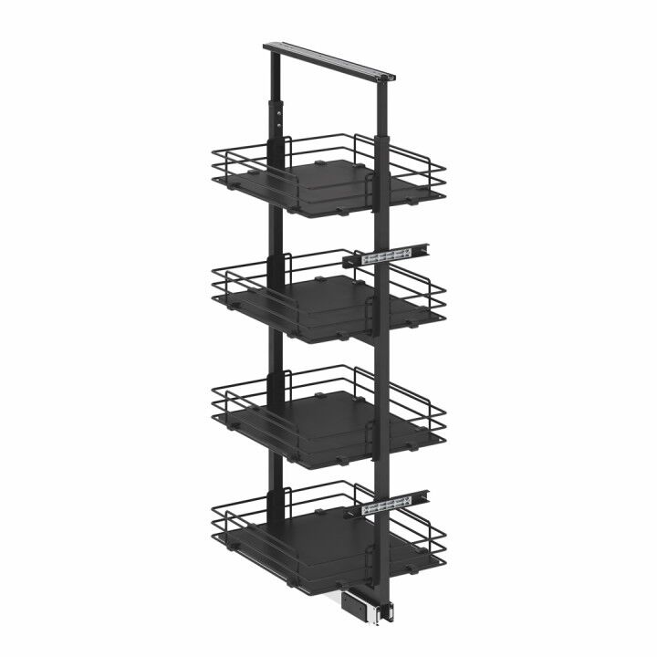 Starax S-1507-A Teleskopik Kiler Ahşap Tablalı Sepetli 85x110-30cm