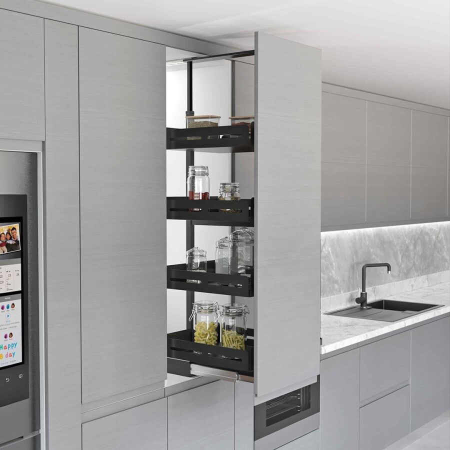 Starax S-1819 170-185 30 cm Kiler Frenli Unigue Box-Antrasit