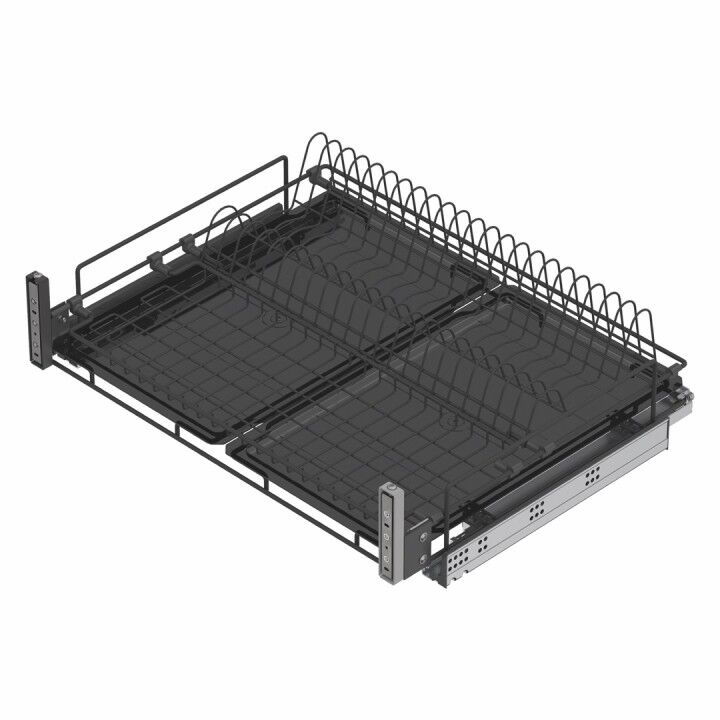 Starax S-2032 Çekmece İçi Tabaklık -Bardaklık Tepsili 70 cm Krom