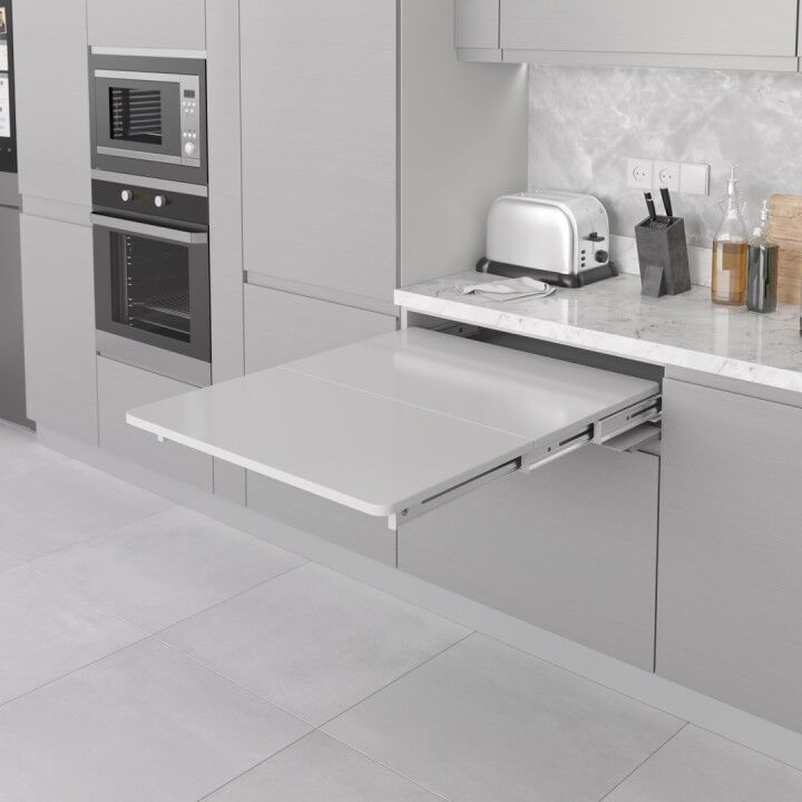Starax S-2140-W Katlanır Masa Mekanizması 60cm Beyaz