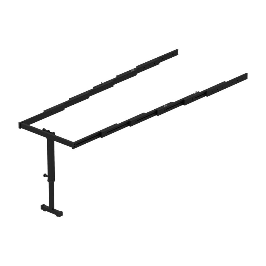 Starax S-2146-A Ayaklı Katlanır Masa Mekanizması 70 CM Antrasit