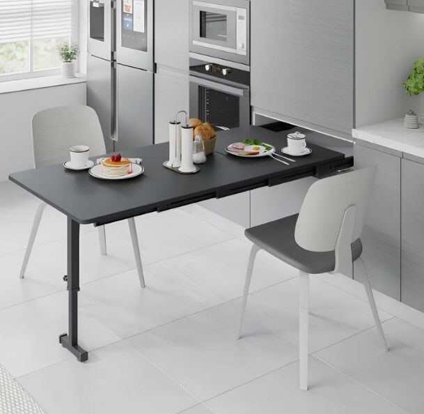 Starax S-2148-A Ayaklı Katlanır Masa Mekanizması 90cm Antrasit