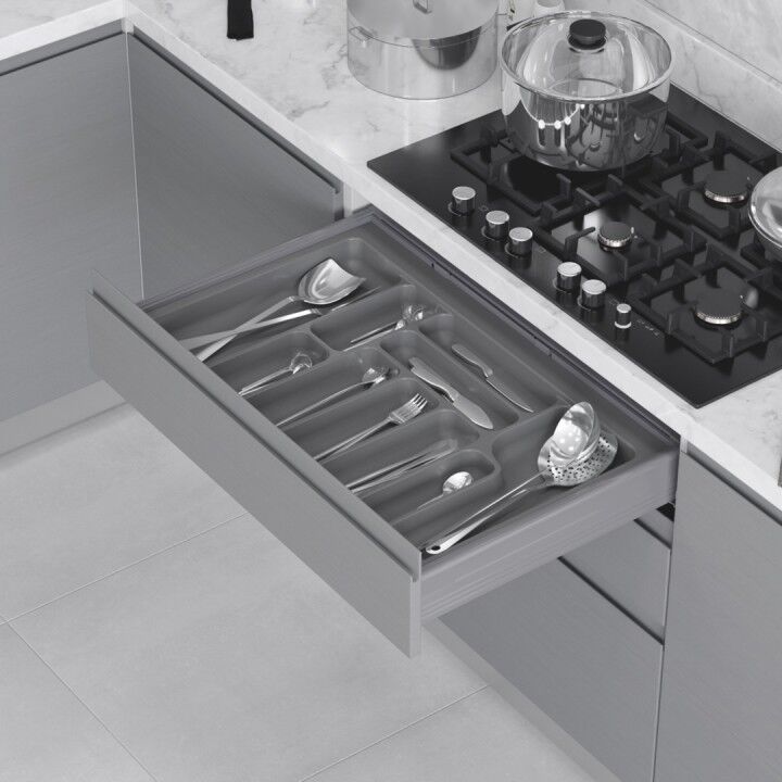 Starax S-2292-G Plastik Kaşıklık 110 Cm Gri