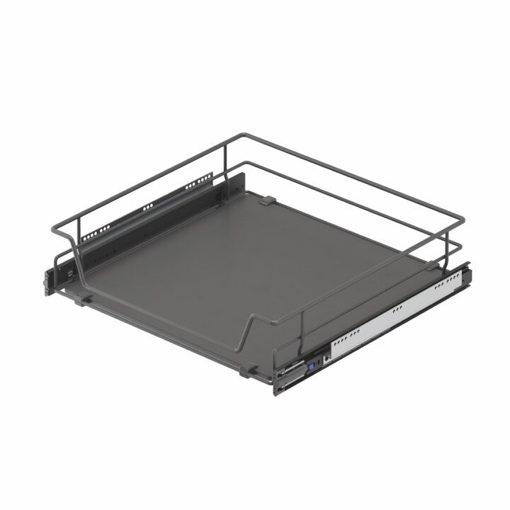Starax S-2309- A Ahşap Tablalı Bağımsız Teleskopik Raylı Çekmece 45cm Antrasit