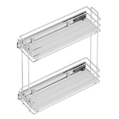 Starax S-2481-C Ahşap Tablalı Telesk.Frenli Raylı Deterjanlık 16cm