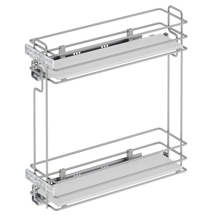 Starax S-2491-C Gizli Raylı Deterjanlık (Çift Açılım) Ahşap 151 x 475 x 495
