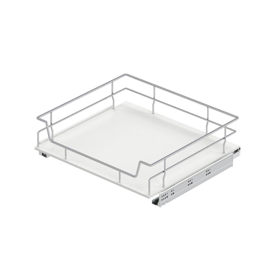 Starax S-2614-C Ahşap Tablalı Bağımsız Çift Açılım Gizli Raylı Çekmece 50cm