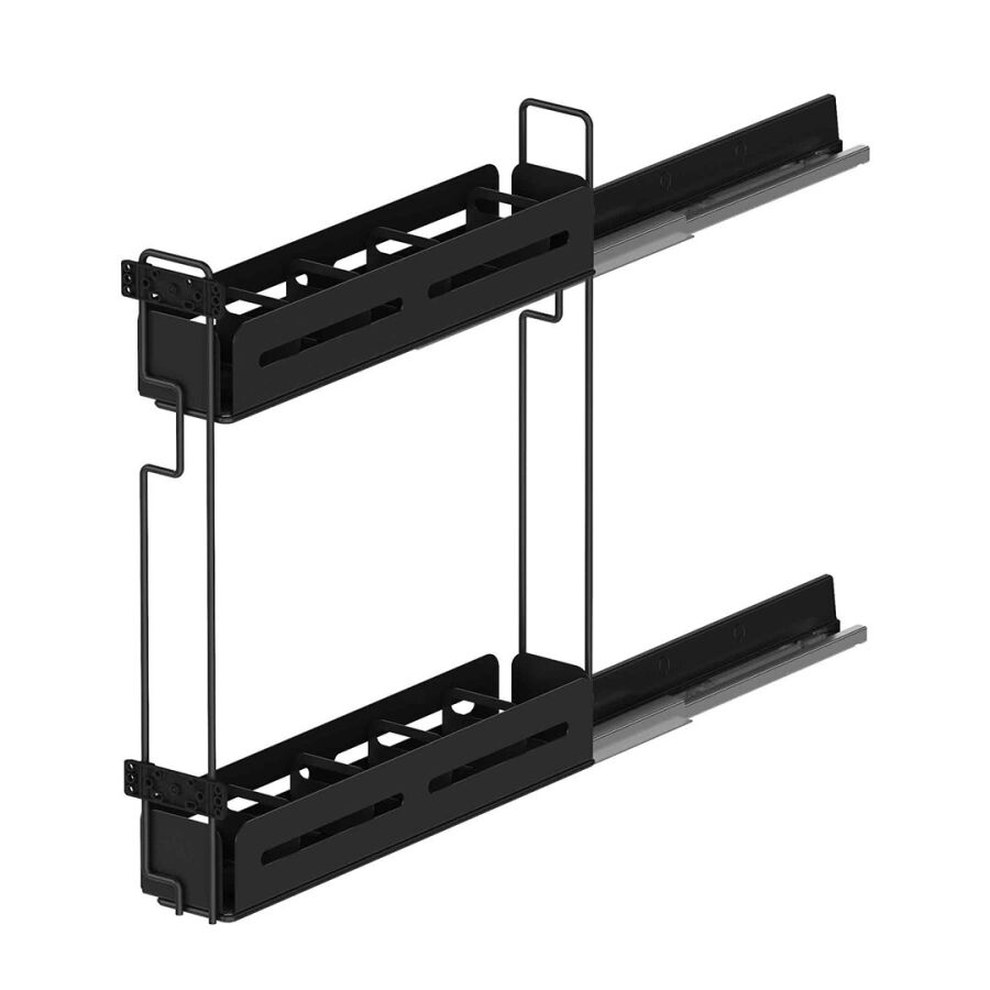 Starax S-2662-UB-A Unique Box Kaymaz Yüzey Şişelik Çift Açılım Antrasit 11cm