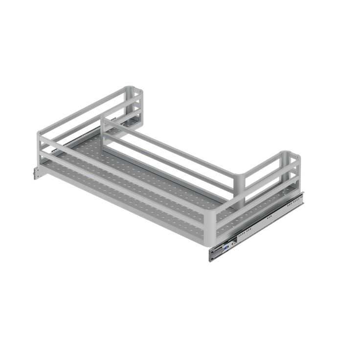 Starax S-2741-G Alm. Evye Altı Çekmece 80 cm Gri