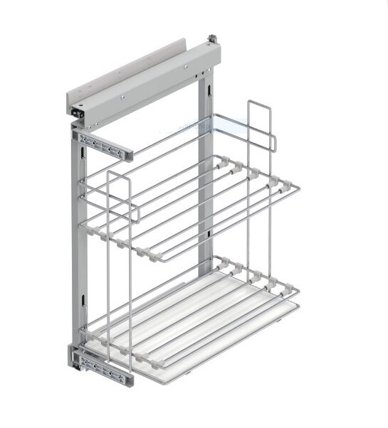 Starax S-2890-C Yandan Gizli Raylı Tepsilik 35 cm sol