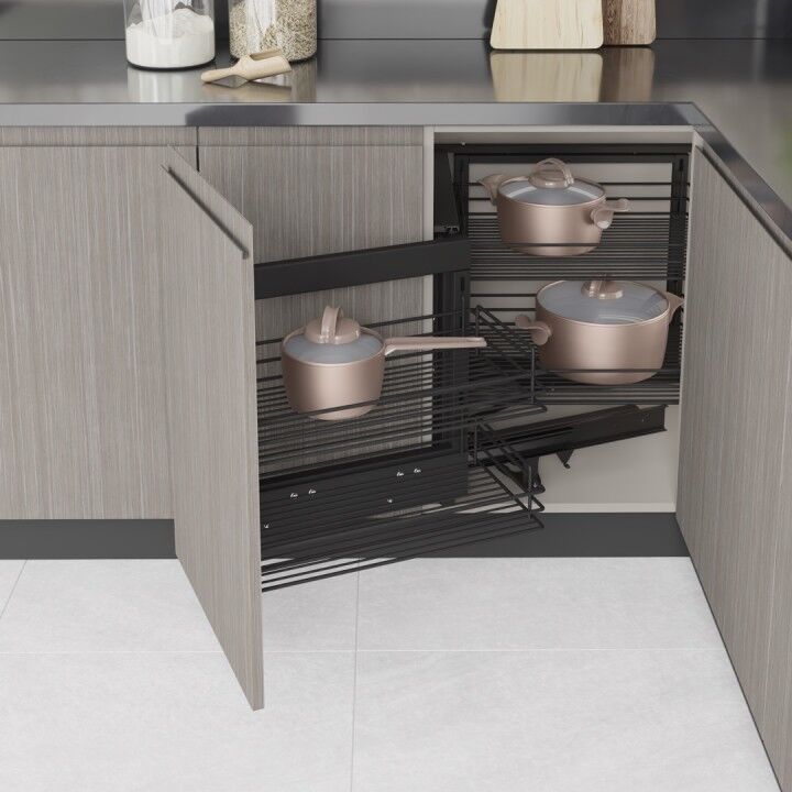 Starax S-3071-A Kapağa Monte Körköşe Mekanizması Sol 50 cm Antrasit