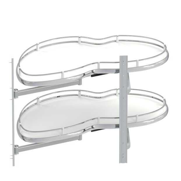 Starax S-3124-C Döner Tablalı Körköşe Mekanizması sağ 60 cm