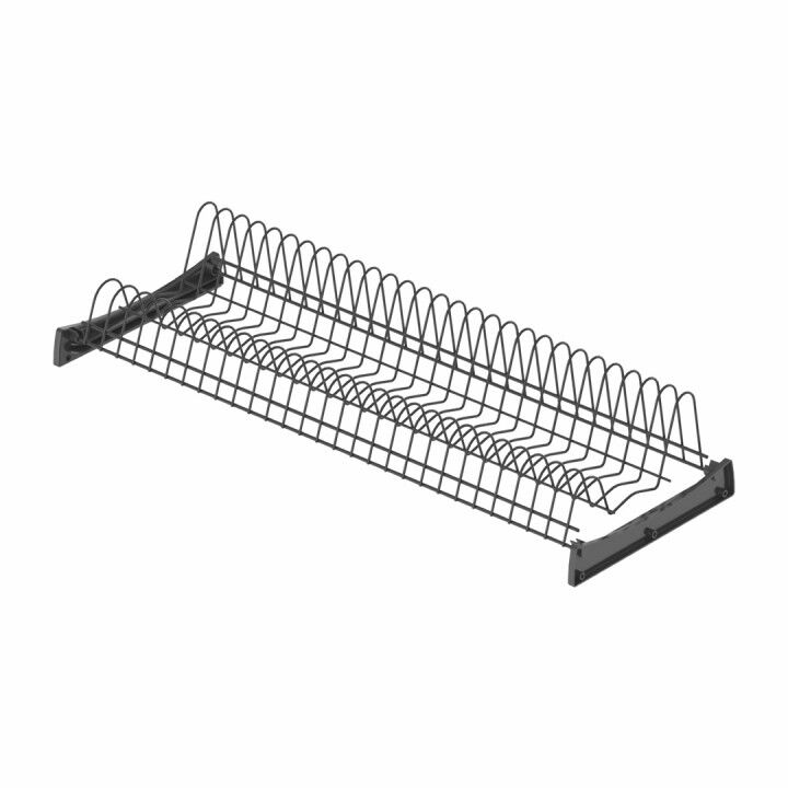 Starax S-5155- Yüksek Bölmeli Tabak Rafı 60cm Antrasit