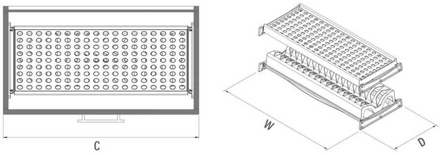 Starax S-5234-C Plastik Tabalklık Bardaklık Seti 90cm
