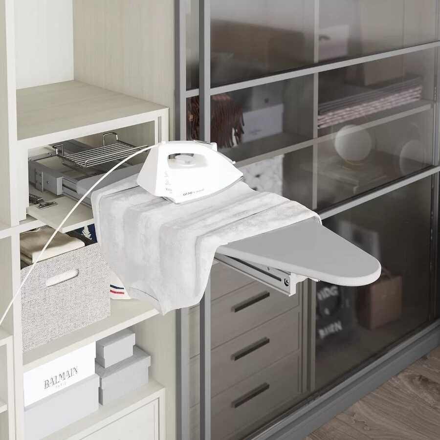 Starax S-6616-G Ütü Masası Katlanır Gri