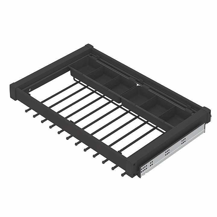 Starax S-6712-A Gizli Raylı Alm.Fonksiyonel Pantolonluk 70cm Antrasit