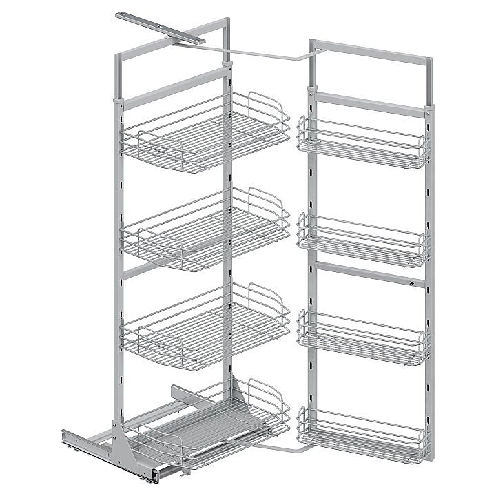 Starax S-1221-C İkiz Kiler KROM 125-140 45 cm