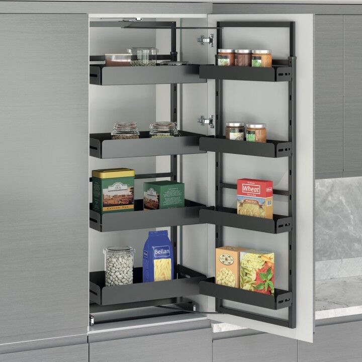 Starax S-1229-UB-A İkiz Kiler 185x200 45cm Antrasit